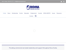 Tablet Screenshot of bomanovascotia.com